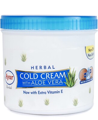 Ayur Herbal Cold Cream with Aloevera for your dry skin - 500m