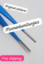 DEBAKEY VASCULAR TISSUE FORCEPS 8" 2MM TIP INSULATED Autoclaveable Premium