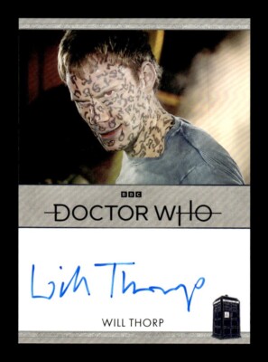 2023 Doctor Who Series 1-4 Autograph Will Thorp as Toby Zed