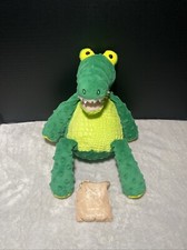 Scentsy Buddy Nile Green Crocodile Aligator Plush Sugar Cookie Scent Pak 16" Toy