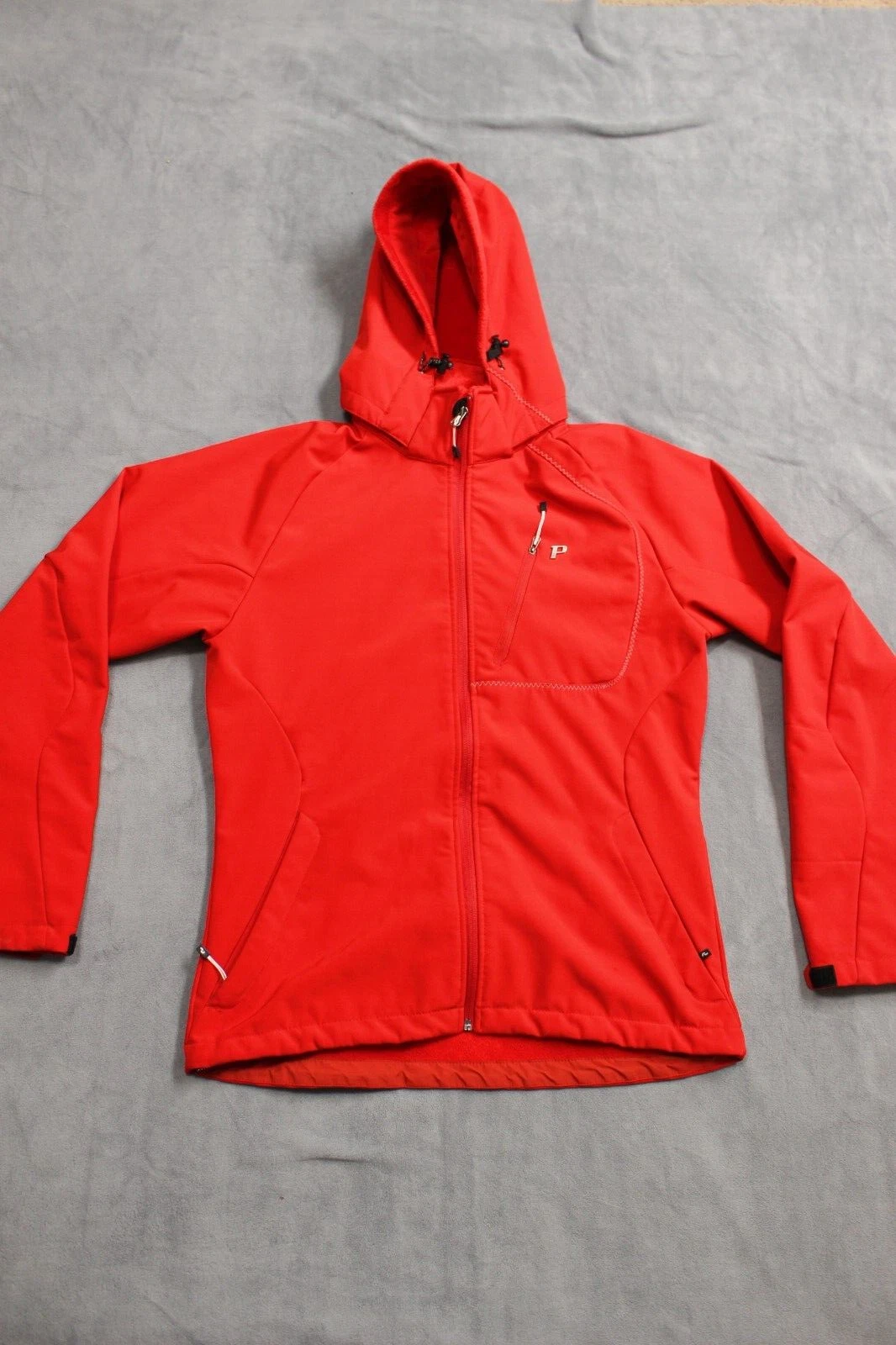 Veste amovible Peak Performance Supreme J coupe vent femme taille XXL nylon rouge