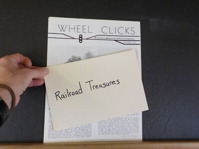 Wheel Clicks 1986 September Pacific Railroad Society ATSF-SP Fusion verweigert