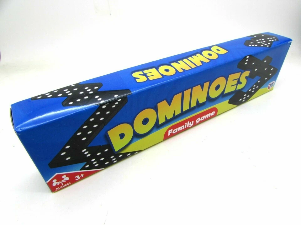 Kids Dominoes Set Toy Traditional Classic Children 28 Domino Christmas Gift - Image 2 of 4