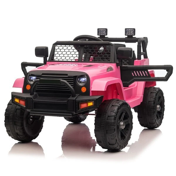 LEADZM Dual Drive 12V 4.5A.h with 2.4G Remote Control Jeep Pink LEADZM Dual Drive 12V 4.5A.h with 2.4G Remote Control Jeep Pink