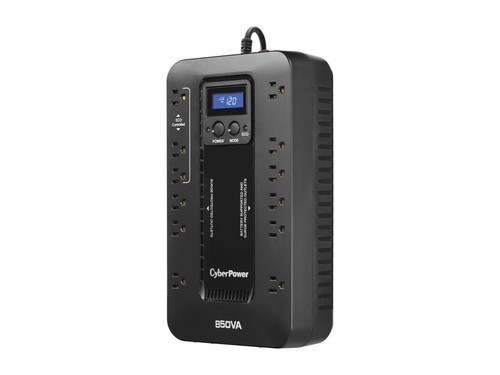CyberPower EC850LCD 850 VA 510 Watts UPS - Picture 2 of 4