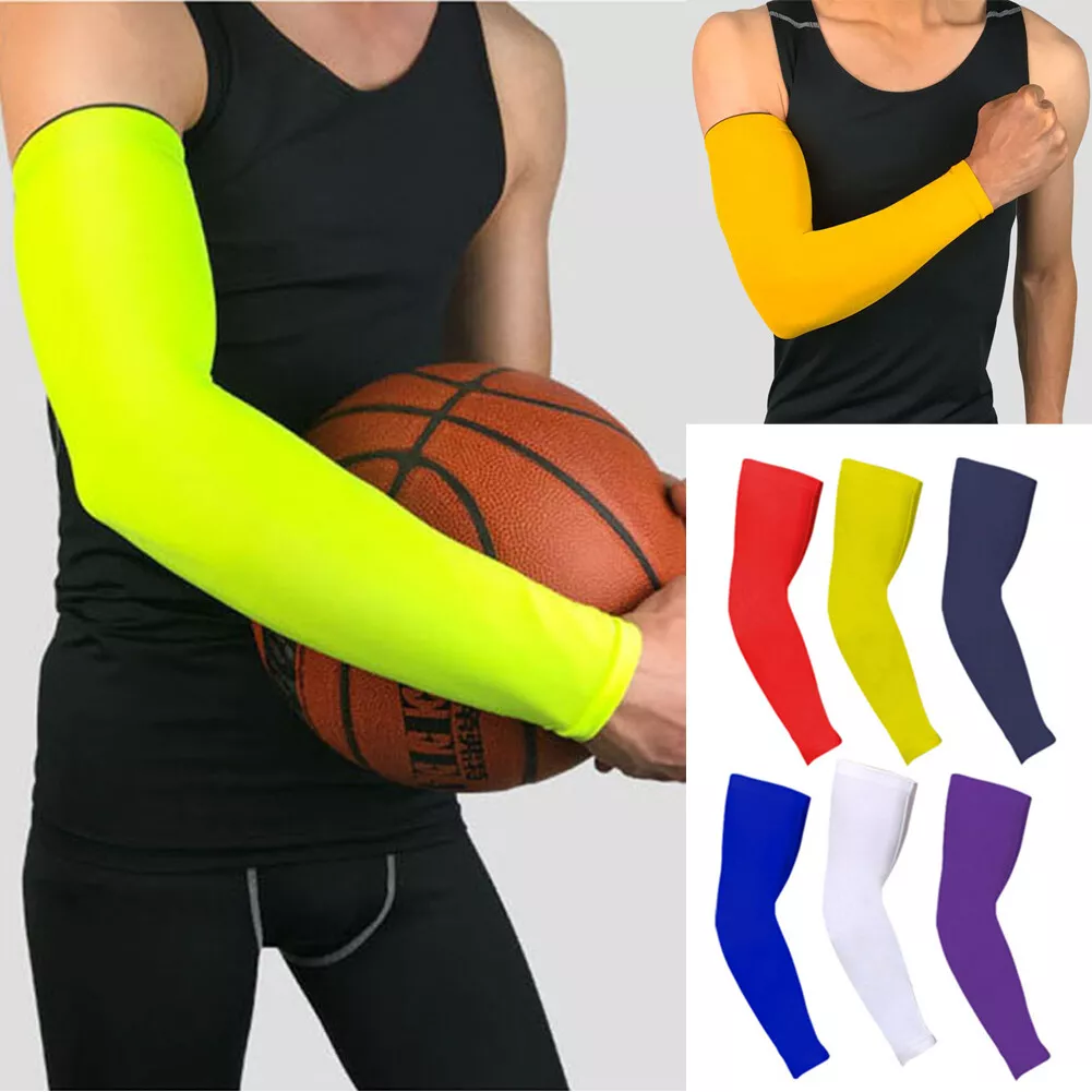 1PC Arm Sleeve Basketball Running Sports UV Sun Protection Quick Dry Arm  Warmers