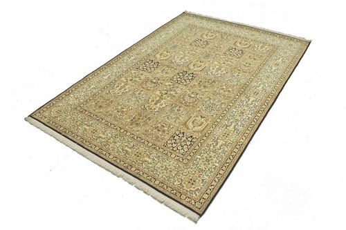 Kaschmir Reine Seide 220x156 Orientteppich Teppich Handgeknüpft - Imagen 4 de 5