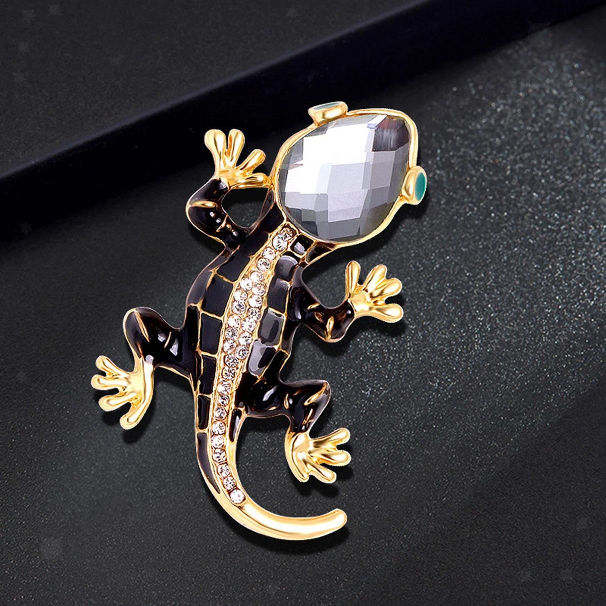 Gecko brooch online