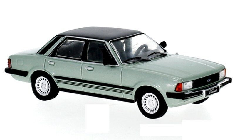 Ford Taunus Ghia 1983 Light Green Ixo Clc363n 1:43 Black Roof | eBay
