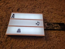 🎥 Cinema Light Box w/  Combination Letters Drawer (LED Light Message Board)🔥🔥