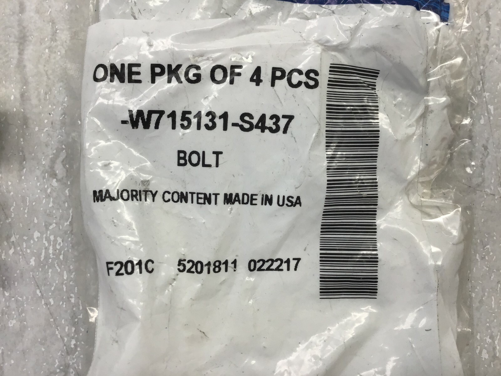 4 PACK Ford OEM Cooler Pipe Bolt W715131-S437 | eBay 