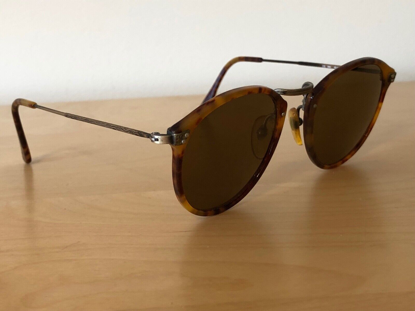 Vintage Giorgio Armani 318 Tortoise Sunglasses 19… - image 3