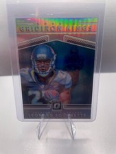 Leonard Fournette 2017 Panini Optic Rookie Gridiron Kings Silver Prizm RC #16