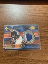2001 Pacific Private Stock EDGARDO ALFONZO Game Used Patch Mets #109