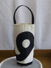 NEW Ella Vickers Sailcloth Collection WINE TOTE NWOT Very Rare 14x5x5"