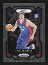 Azuolas Tubelis RC 2023-24 Panini Prizm Philadelphia 76ers #283