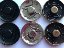 Extra Large 25mm Metal Snap Fasteners Press Studs