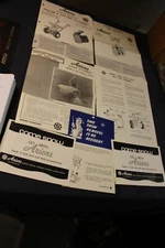 VINTAGE ariens snow thrower INSTRUCTION PARTS MANUAL ORIGINAL PAPERWORK CATALOG