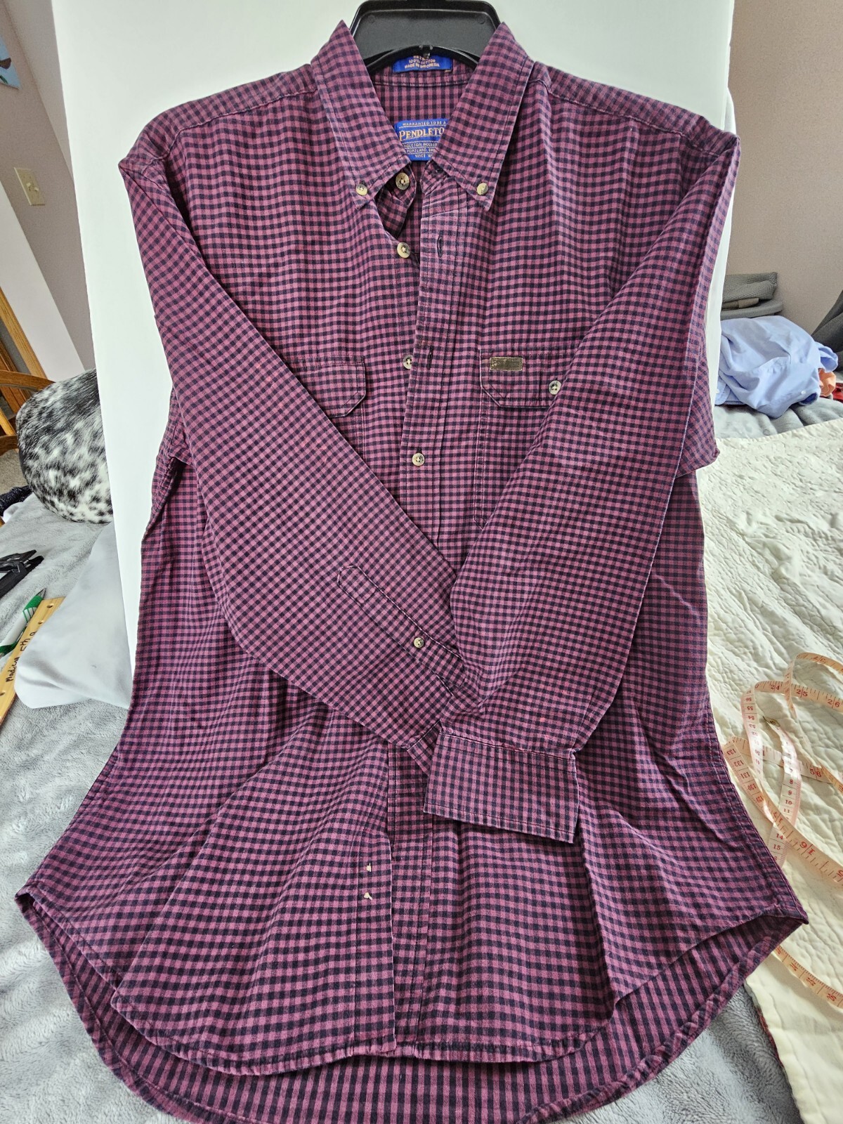 Pendleton Mens Medium Long Sleeve Button Down Shi… - image 21