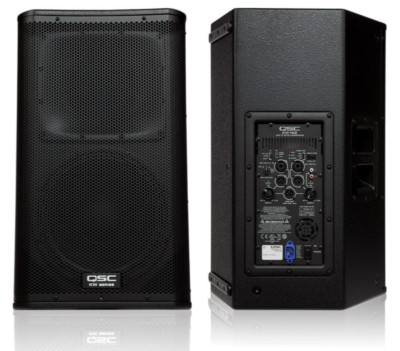 QSC KW122 12'' two-way, 1000 Watts, 75° axisymmetric, active DJ  /PA loudspeaker