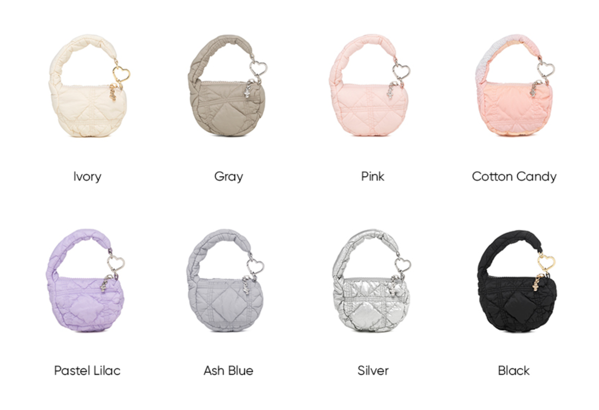 ☆CARLYN☆ Soft Teeny Bag Charm 8colors Carlyn Soft Teeny Bag Charm – Biyas Store