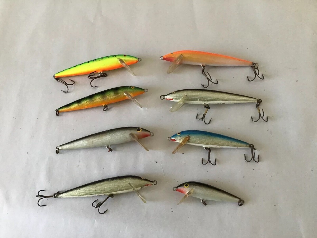 EIGHT (8) RAPALA COUNTDOWN Fishing Lure's-Various Sizes L352 | eBay