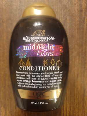 OGX Midnight Kisses  Conditioner Limited Edition Rare Nicole Guerriero 