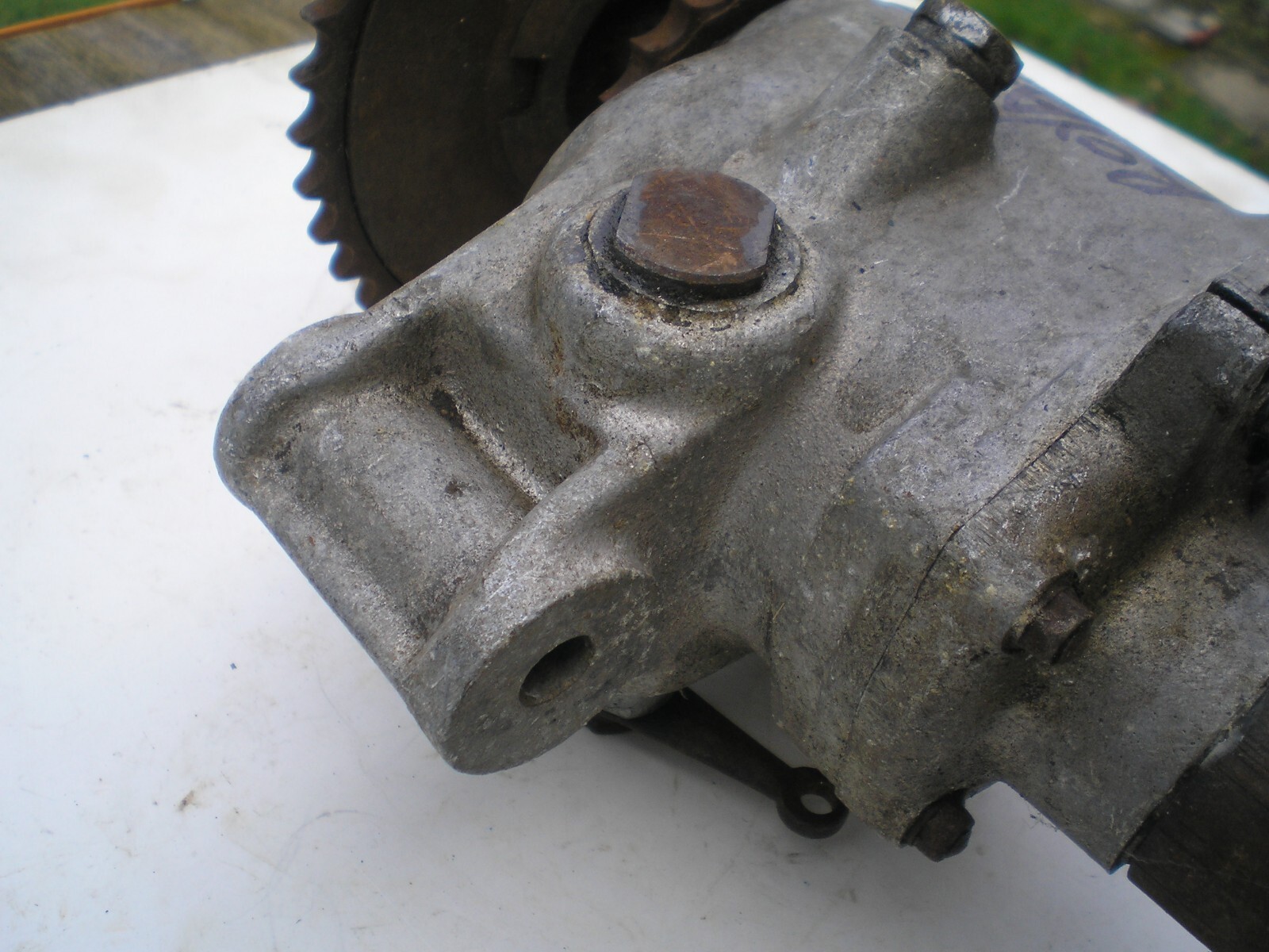 VETERAN MOTORCYCLE ROYAL ENFIELD SPARES MODEL A GEARBOX VINTAGE