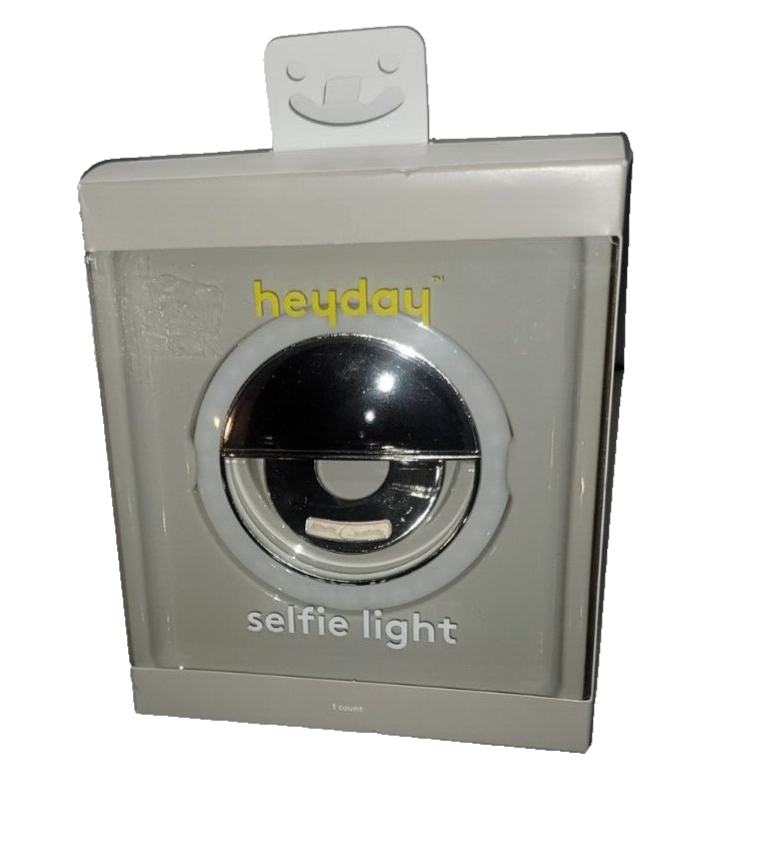 Cell Phone Selfie Light heyday Chrome Ring Clipon Compatible Apple