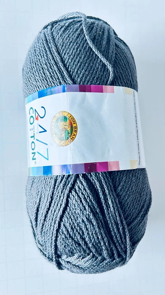 Hilo de algodón marca Lion 24/7, elige color y cantidad Foto 4 de 4