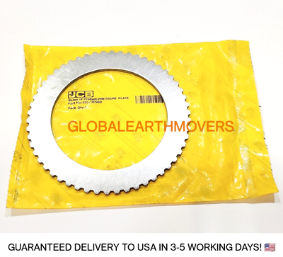 #ad JCB BACKHOE GENUINE JCB PRESSURE PLATE 4 MM PART NO. 331 31560 445 12703 $24.84