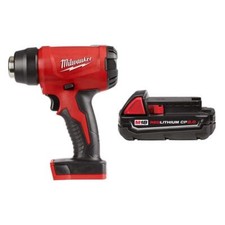 M18 18-Volt Lithium-Ion Cordless Compact Heat Gun with 1 2Ah Battery