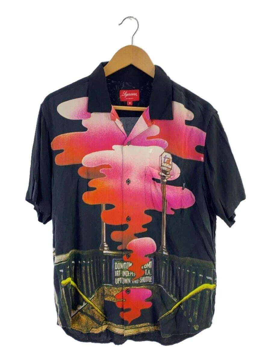 Chemises manches courtes Supreme noires M occasion