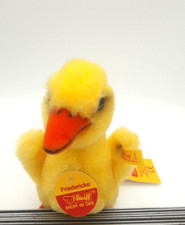 Steiff Friedericke Gans Mit Knopf Fahne Schild Waschanleitung 079801 14Cm