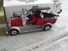 ERTL Diecast 1926 Seagrave Fire Truck Bank JC Whitney B234 NIB