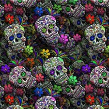 Sugar Skulls Adhesive Vinyl HTV Sheets