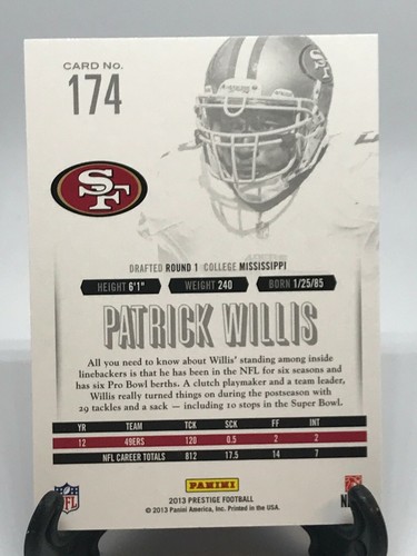 2013 Panini Prestige Football Trading Base Pick Your Cards - Picture 160 of 210