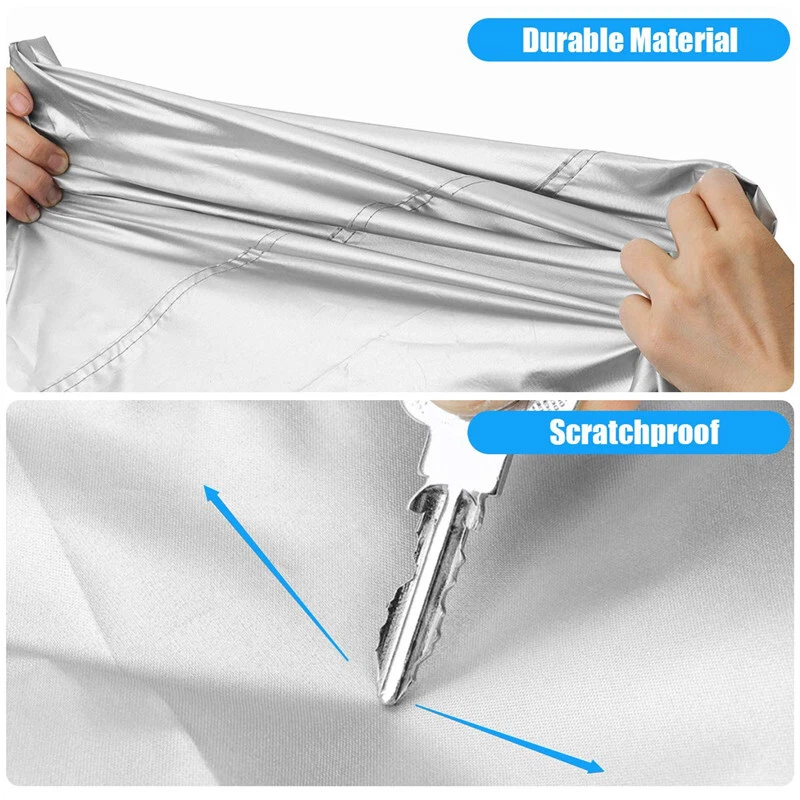 Car Cover For Jeep Wrangler CJ YJ TJ JK 2 Door All Weather Protection Waterproof - Image 3 of 4