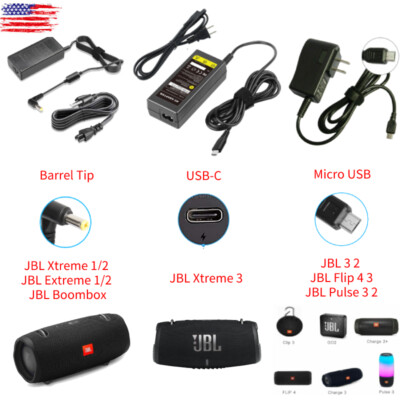 Charger For JBL Wireless Bluetooth Speaker Series Xtreme/Boombox
