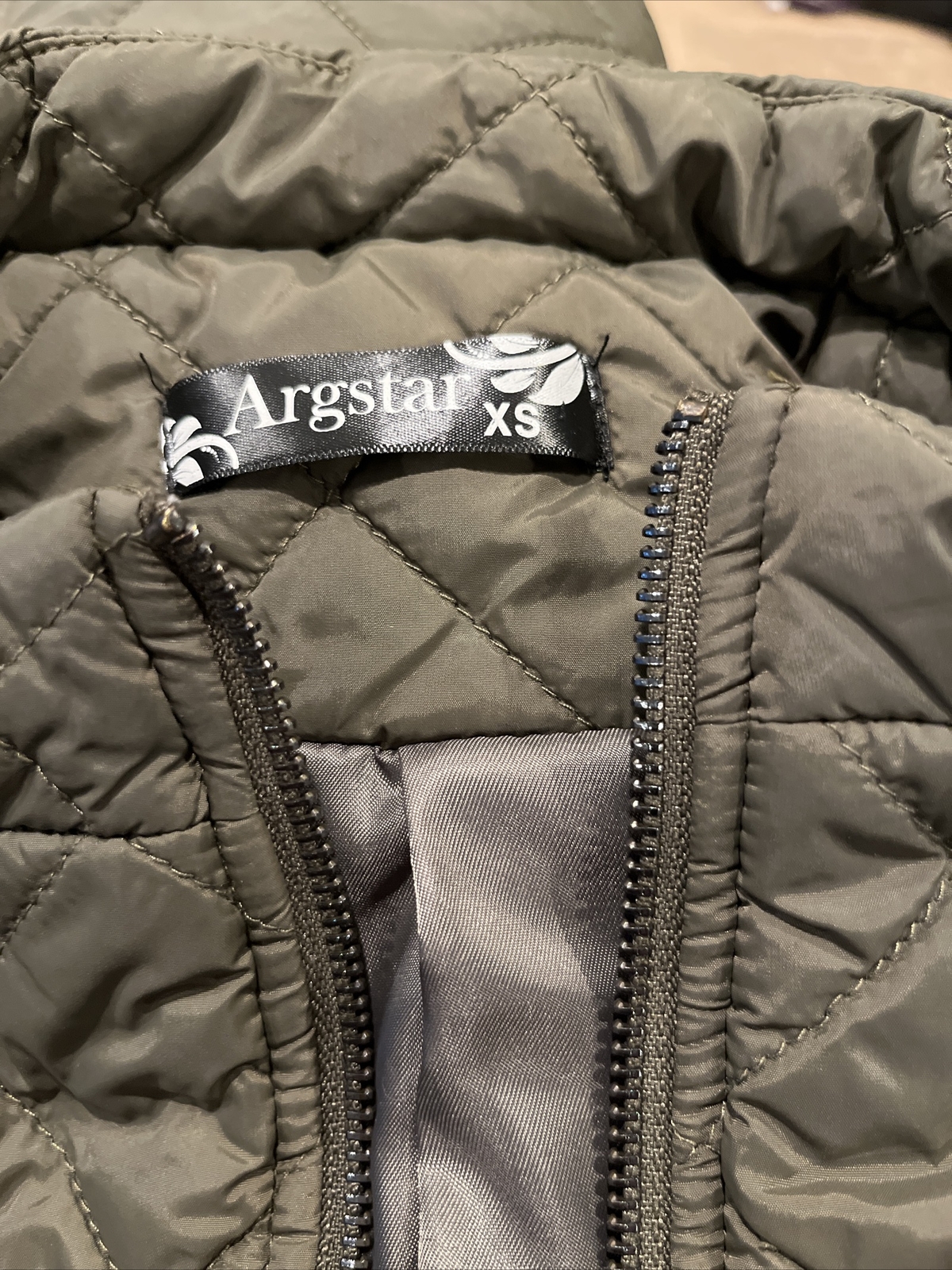 Argstar Women's Cropped Puffer Vest - Reversible Black & White Striped Zip Pocket Vest, XS-XXL - View #5
