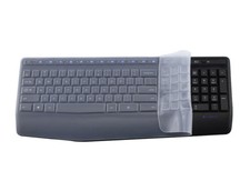 New Clear Silicone Keyboard Protector Cover Skin Guard for Logitech MK345 K345