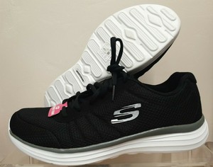 skechers lite weight white