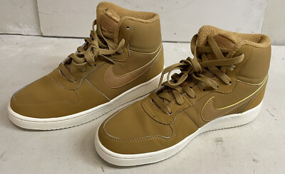 Nike Ebernon MID SE AV2478 700 Wheat/Wheat-Sail Women's Size 