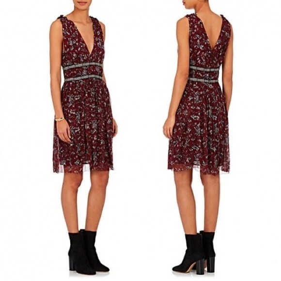 Isabel marant 2025 red dress