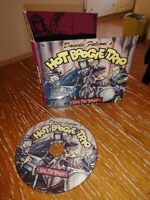 DAVIDE FALCONI HOT BOOGIE TRIO RARISSIMO CD anno 2009 into the boogie SWING ROCK