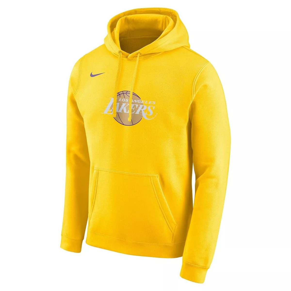 Los Angeles Lakers City Edition Men's Nike NBA Fleece Pullover