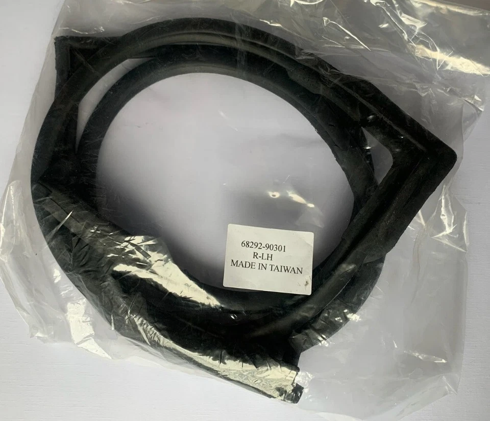 Sello de goma resistente al clima para puerta trasera Toyota Land Cruiser FJ45 FJ40 BJ40 1975-1984 Foto 4 de 4