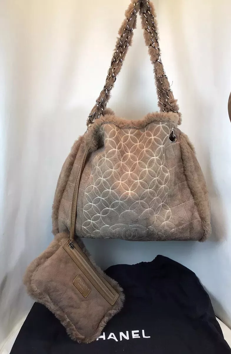 Chanel New Shearling Brown Backpack - Vintage Lux