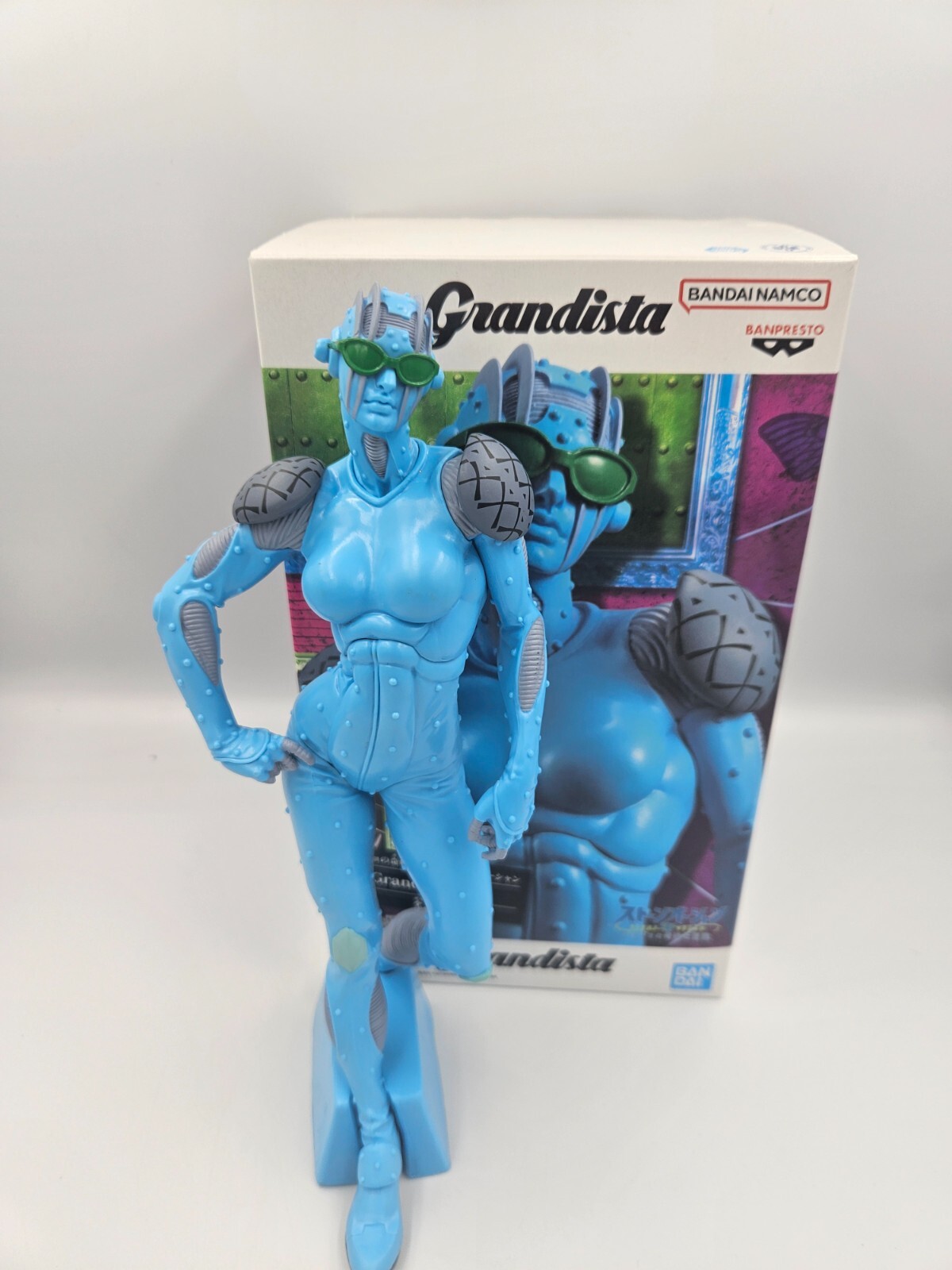 Figurine Stone Free Stand Jolyne Grandi - Cadeau Idéal pour Fan de JoJo's Bizarre Adventure