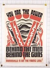 RARE ORIGINAL WWII BONNEVILLE POWER DAM OREGON WAR PROPAGANDA ADVERTISING POSTER